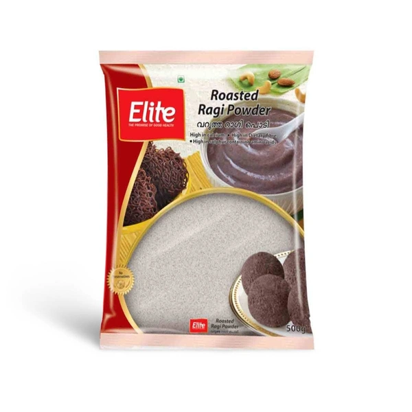 Elite Roasted Ragi Powder, 500g - 500g
