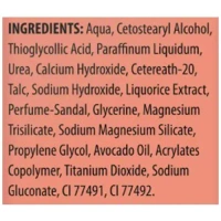 Fem Fairness Naturals Hair Removal Cream Fair& Soft Sandal Dry Skin, 40g - 40g