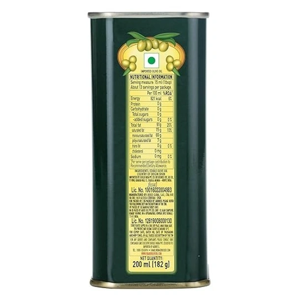 Figaro Olive Oil, 200ml Tin - 200ml