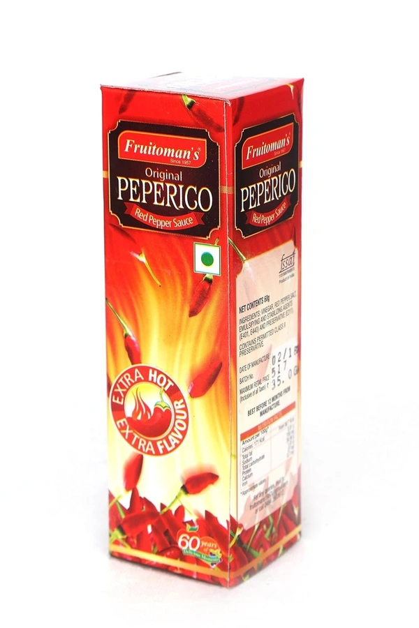 Fruitoman's Peperico Red Pepper Sauce, 60g - 60g