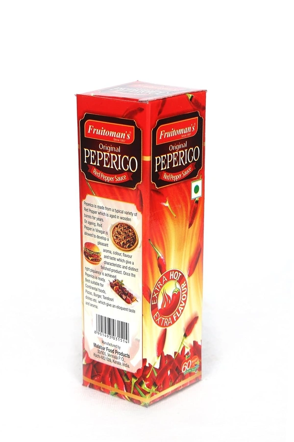 Fruitoman's Peperico Red Pepper Sauce, 60g - 60g