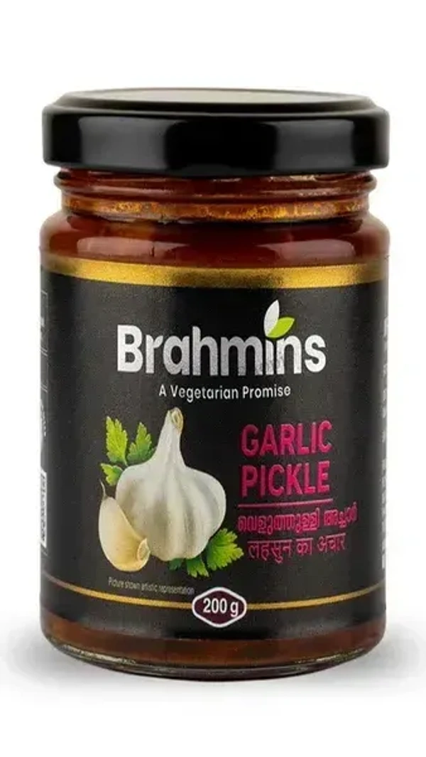 Brahmins Garlic Pickle, 400g - 400g