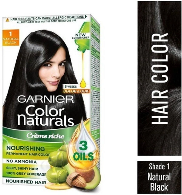 Garnier Hair Color Naturals Cream Riche 35ml + 30g Carton, 1pcs - 1pcs