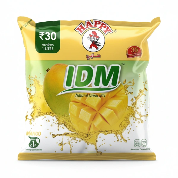 Happy Instant Drink Mix Mango (Pouch) 125g - 125g