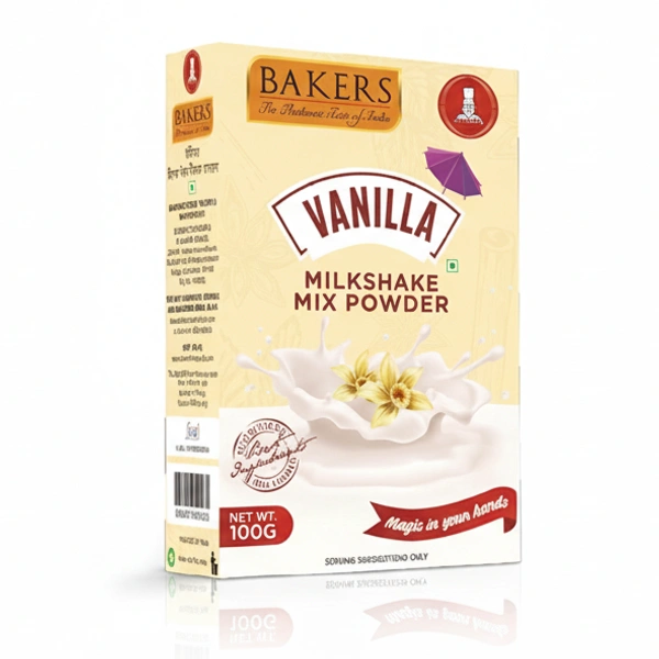 Bakers Milkshake Powder Instant Mix 500g - 500gms