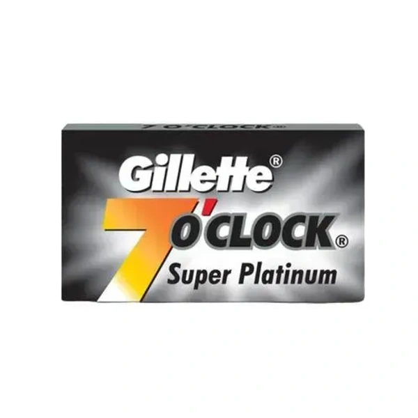 Gillette 7 O Clock Super Platinum Blade, 5 pcs - 5 pcs