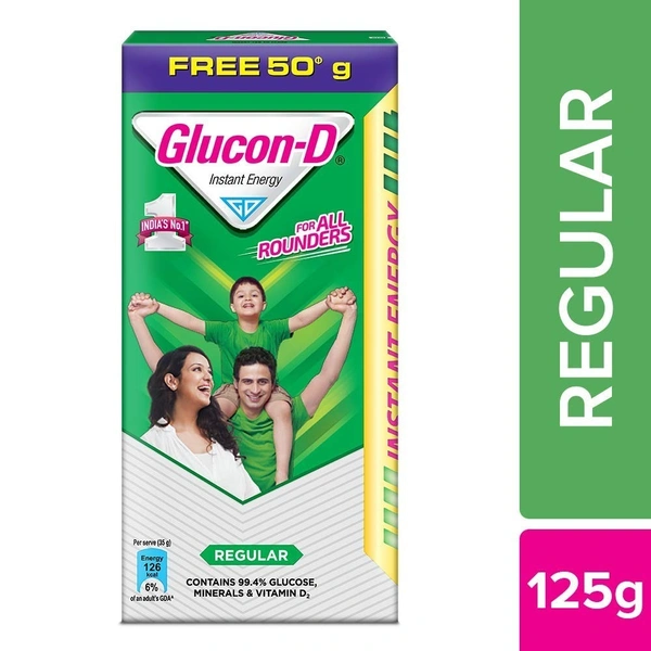 Glucon D Rgeular Instant Energy Orange 125g - 125g