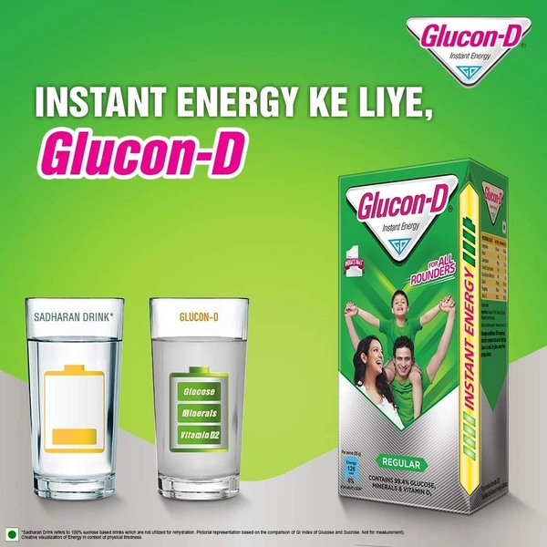 Glucon D Rgeular Instant Energy Orange 125g - 125g