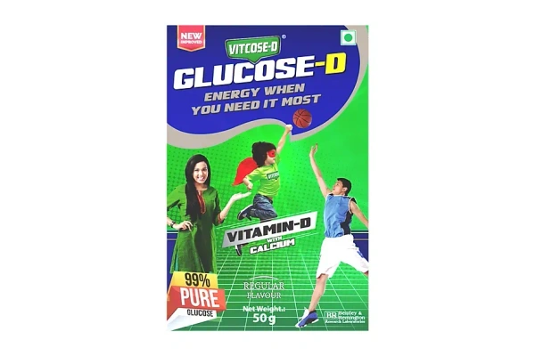 Dabur Glucose-D - Energy Boost With Vitamin D, 50g - 50g
