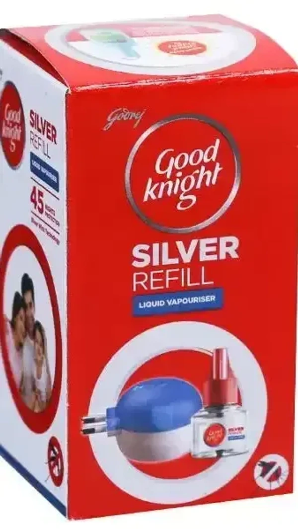 Godrej Good Knight Silver Refill 45 Nights, 45 ml