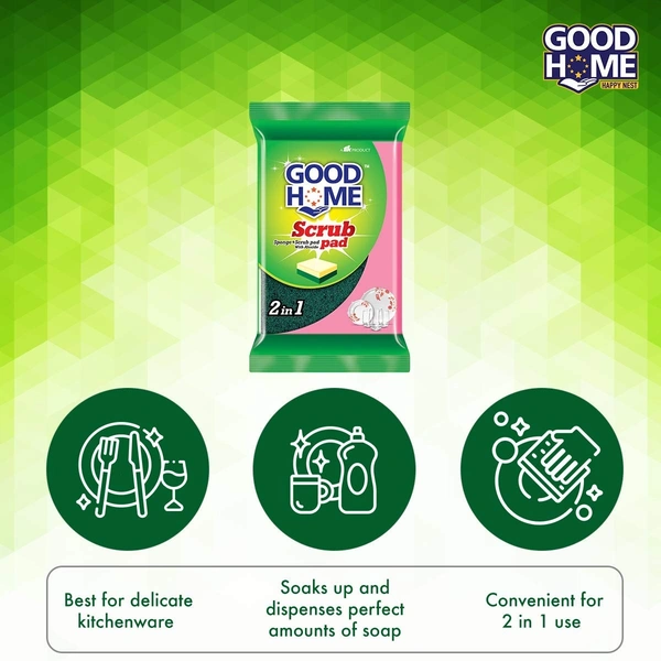 Good Home Appliance Cleaner 2 in 1 Scrubber, 250g - 250g