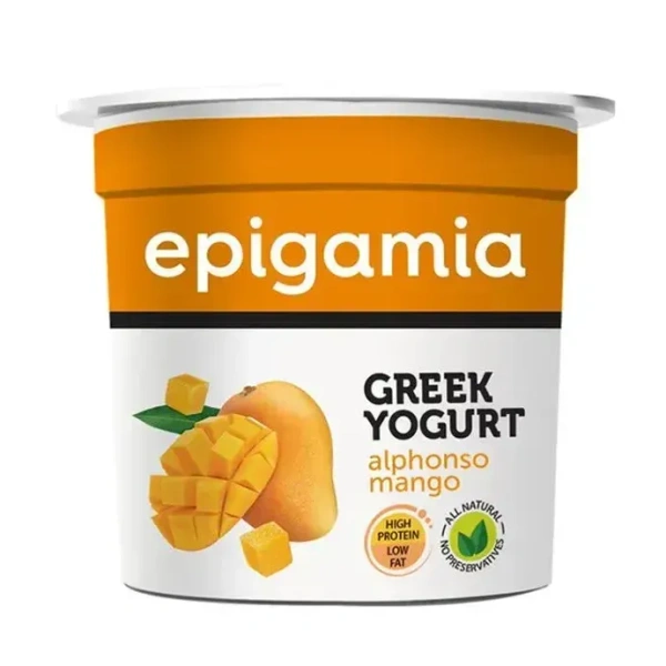 Epigamia Greek Yogurt Alphonso Mango - 90g - 90g