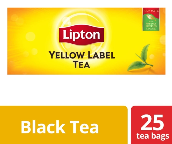 Lipton Yellow Label Tea Bags, 25 Bags - 25 Bags