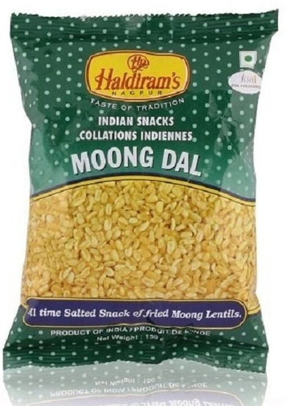 Haldiram's Indian Snacks Moong Dal, 200g - 200g