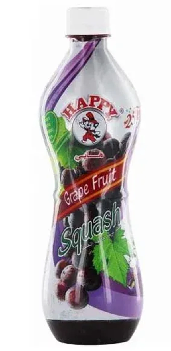 Happy Grape Fruit Squash, 700ml - 700ml