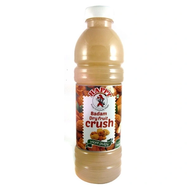 Happy Badam Dry Fruit Crush, 750ml - 750ml