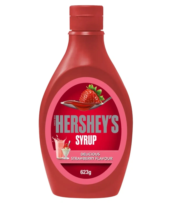 Hershey's Delicious Strawberry Flavour Syrup, 623g - 623g