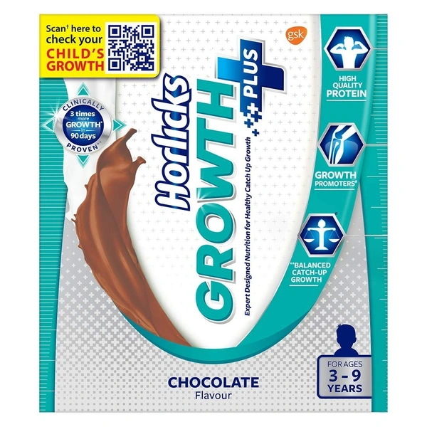 Horlicks Growth Plus Chocolate 200g - 200g