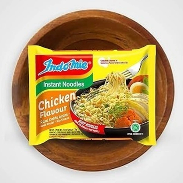 Indomie Instant Noodles Chicken Flavour, 70g - Pack of 1