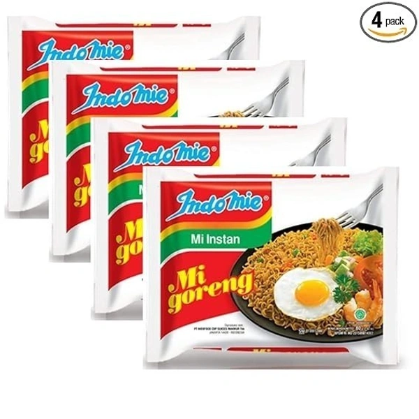 Indomie Instant Noodles Mi Goreng Fried Noodles (Pack of 5) - Pack of 5