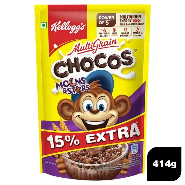 Kellogg's Chocos Moons / Stars, 375g - 375g