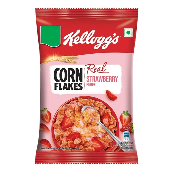 Kellogg's Cornflakes Real Strawberry, 26g - 26g