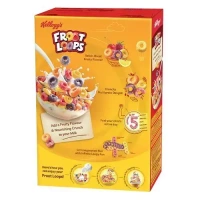 Kellogg's Froot Loops Crunchy Multigrain Cereal, 285g - 285g