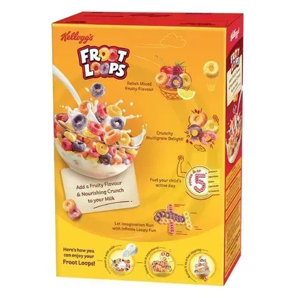 Kellogg's Froot Loops Crunchy Multigrain Cereal, 285g - 285g