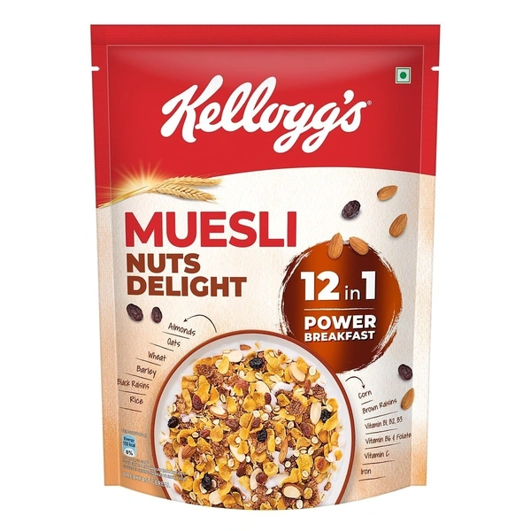 Kellogg's Muesli Nuts Delight, 500g - 500g