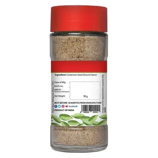 Keya Cardamom Seed Powder, 65g - 65g