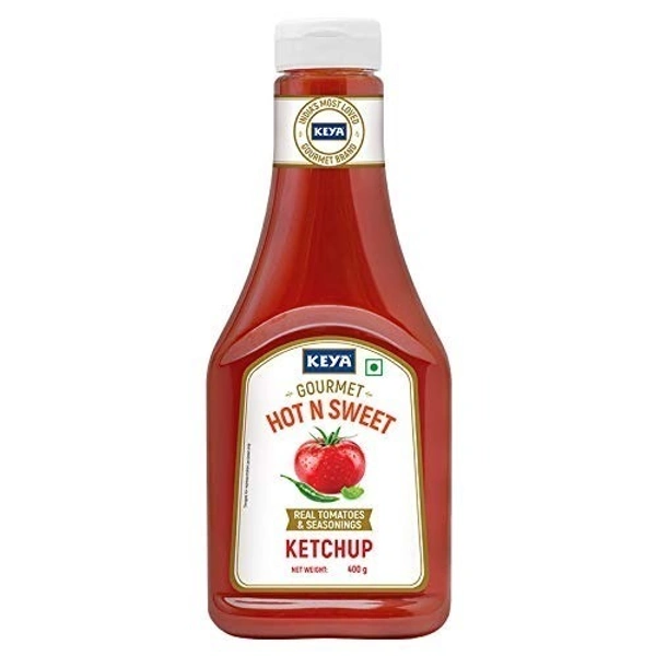 Keya Hot N Sweet Ketchup, 400g - 400g