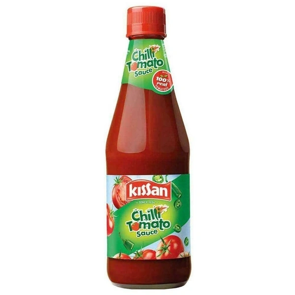 Kissan Chilli Tomato Sauce, 500g - 500g