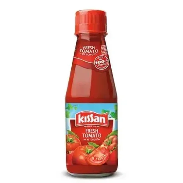 Kissan Fresh Tomato Ketchup Bottle, 200g - 200g