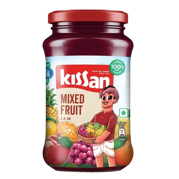Kissan Mixed Fruit Jam, 200g - 200g