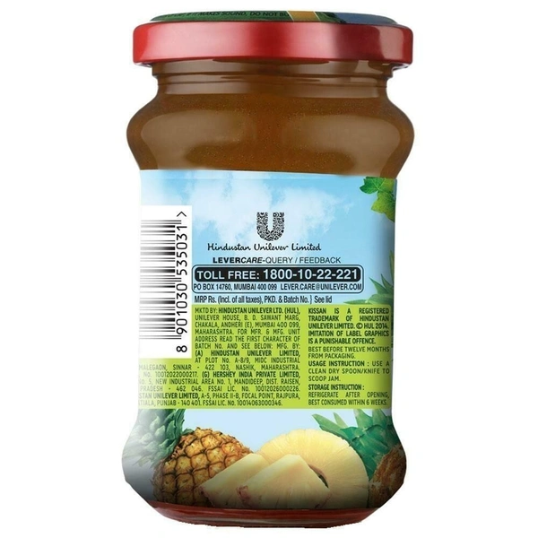 Kissan Pineapple Jam, 200g - 200g