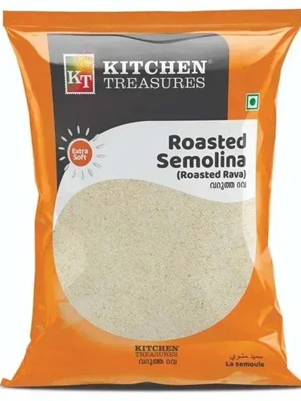 Kitchen Treasures Roasted Semolina, 1 kg - 1 kg