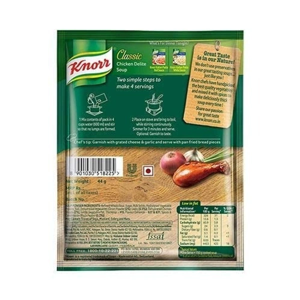 Knorr Instant Chicken Delite Soup Packet, 44g - 44g