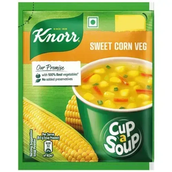 Knorr Instant Sweet Corn Cup A Soup, 12g - 12g