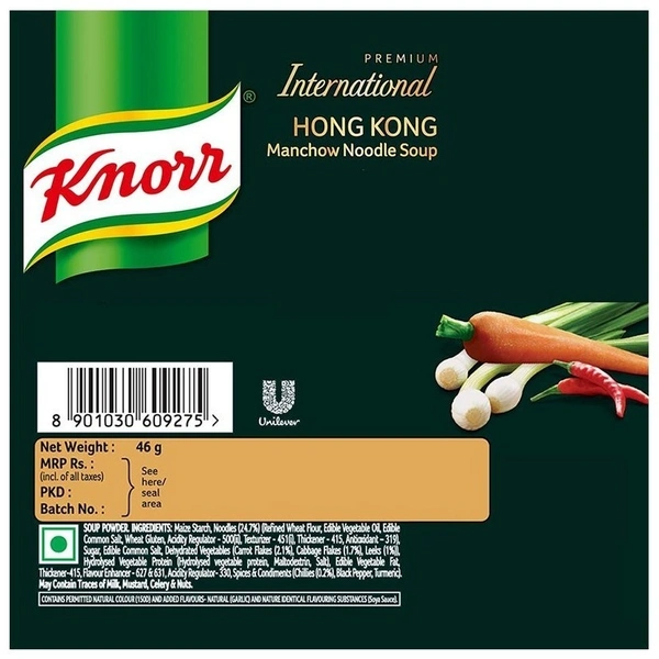 Knorr International Hong Kong Manchow Noodles Soup, 46g - 46g