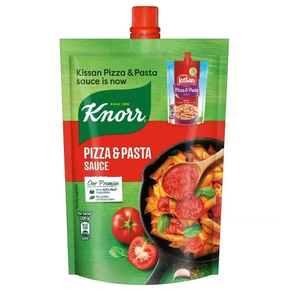 Knorr Pizza& Pasta Sauce Pouch, 200g - 200g