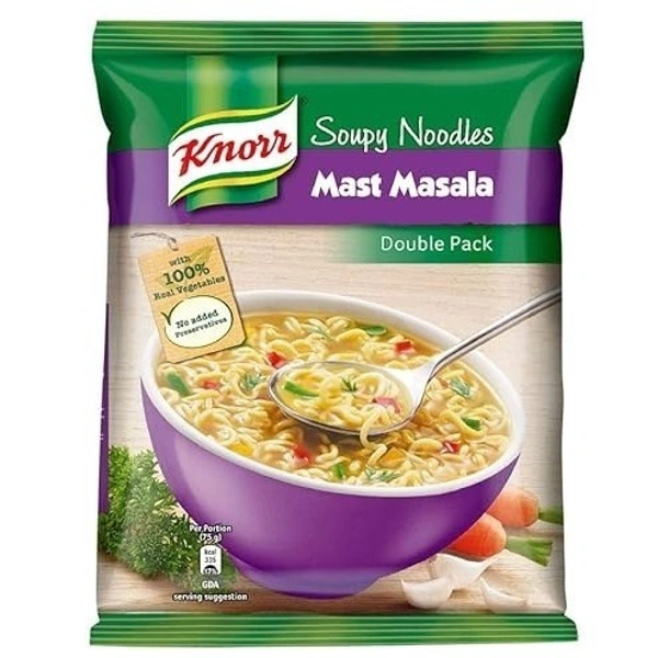 Knorr Soupy Noodles Mast Masala Pouch, 75g - 75g