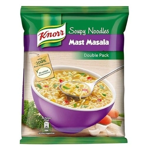 Knorr Soupy Noodles Mast Masala 4x75g Pack, 1 pcs - 1 Pack