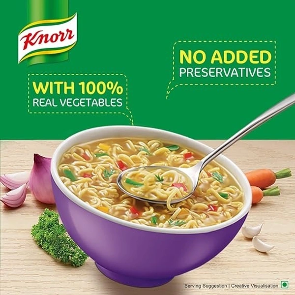 Knorr Soupy Noodles Mast Masala 4x75g Pack, 1 pcs - 1 Pack