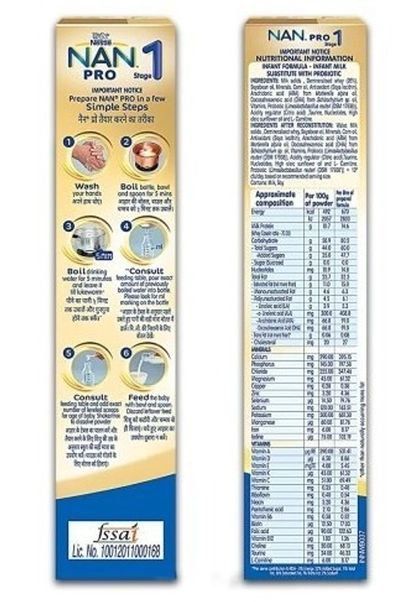 Nestle Nan Pro After 3 Months Pack, 400g - 400g