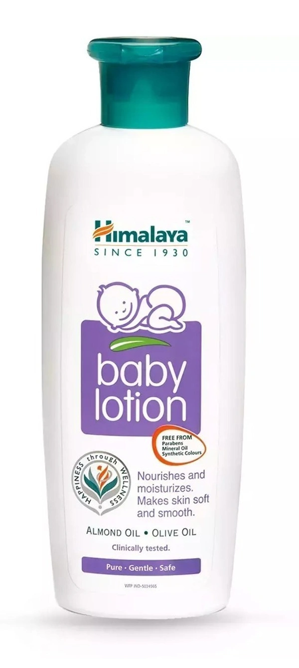 Himalaya Baby Lotion Almond Oil& Olive Oil, 100 ml - 100ml