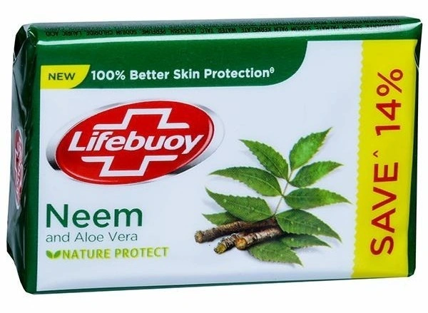 Lifebuoy Neem / Aloe Vera Bath Soap Save 14%, 59g - 59g