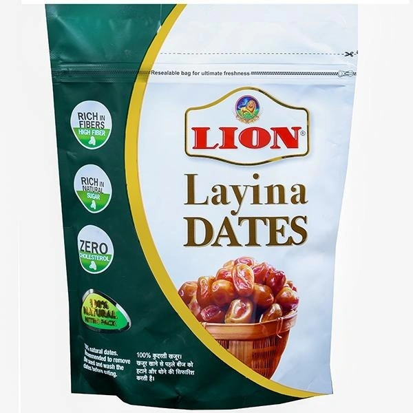 Lion Layina Dates Pouch, 500g - 500g