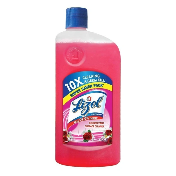 Lizol Disinfectant Surface Cleaner Floral, 975 ml - 975 ml