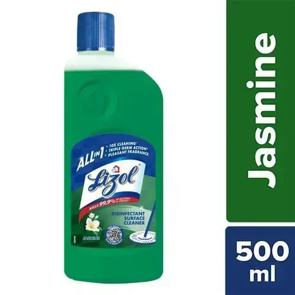 Lizol Disinfectant Surface Cleaner Jasmine, 500 ml - 500 ml