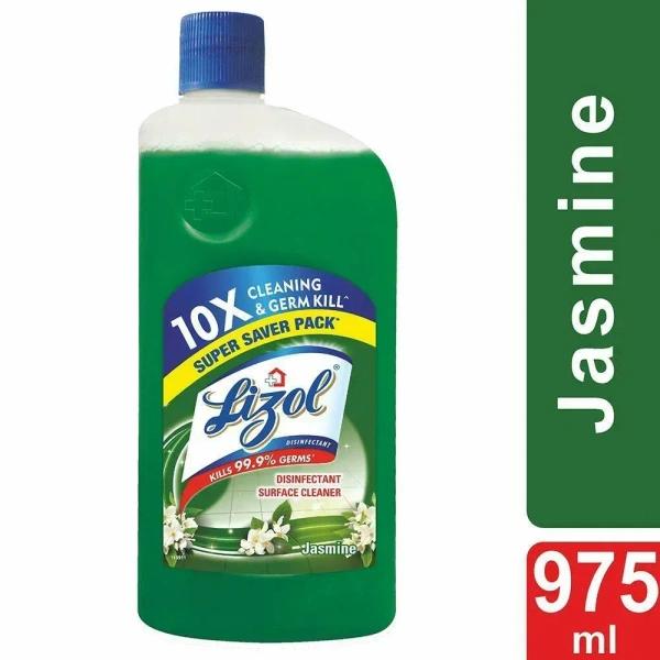 Lizol Disinfectant Surface Cleaner Jasmine, 975 ml - 975 ml